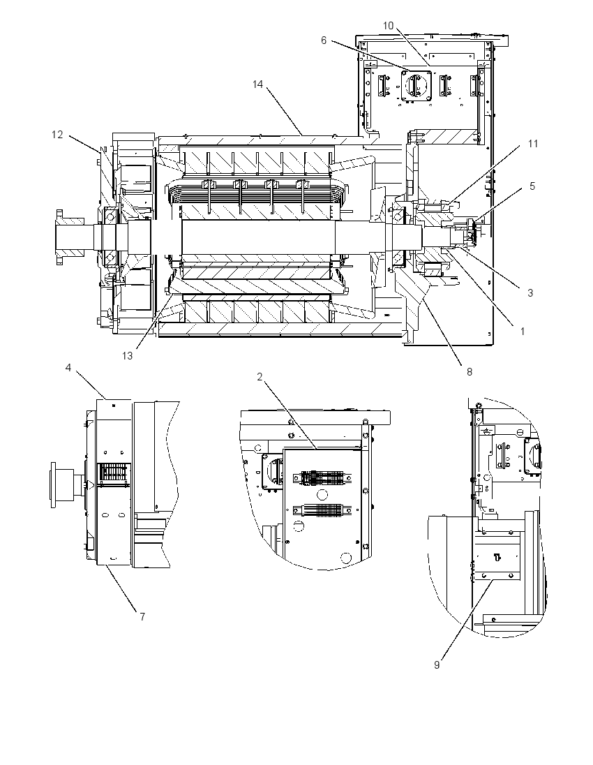 Генератор 1586437 CAT
