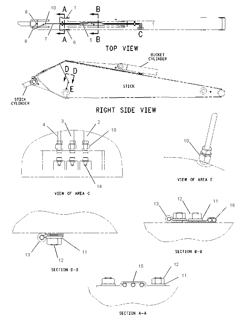 Трубопроводы смазки 4I0498 CAT