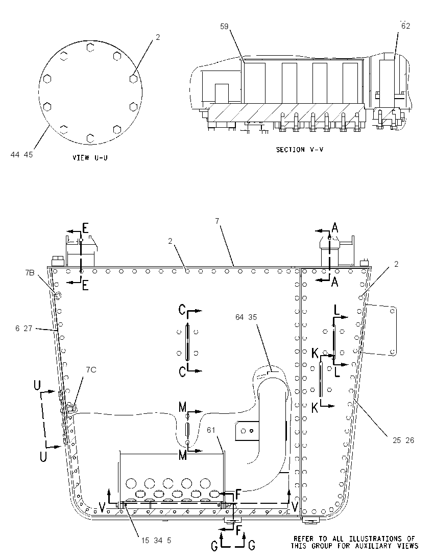 TANK GP-HYDRAULIC & XMSN 1610536 CAT