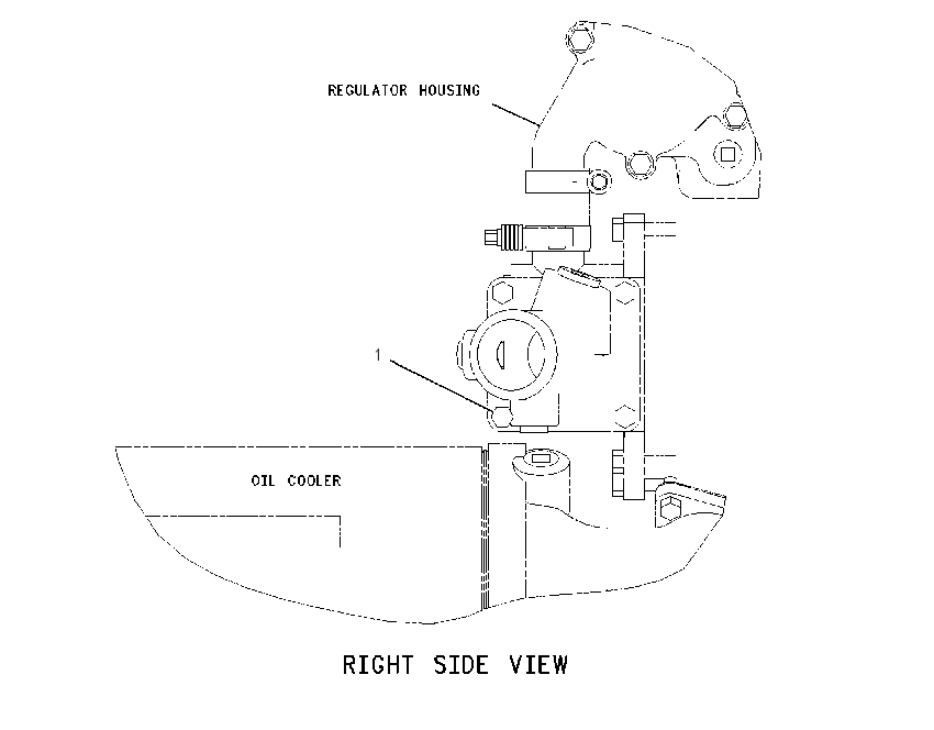 FASTENER GP-OIL COOLER 1628780 CAT