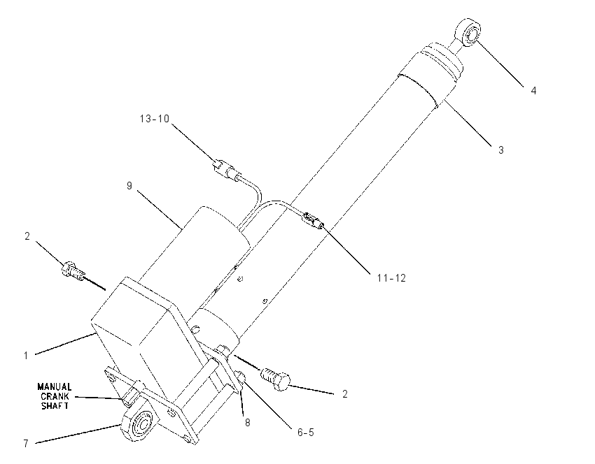 ACTUATOR ASSEMBLY 1614002 CAT