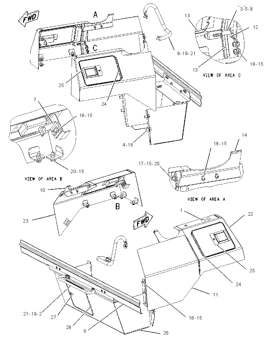 ENCLOSURE GP-CAB 1536429 CAT