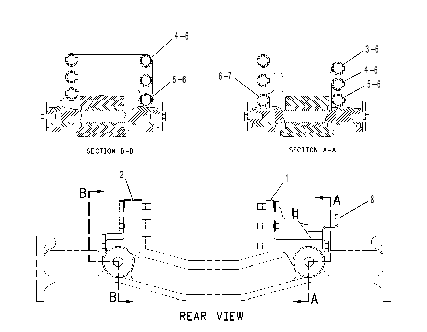 MOUNTING GP-ROLLER FRAME 1599439 CAT