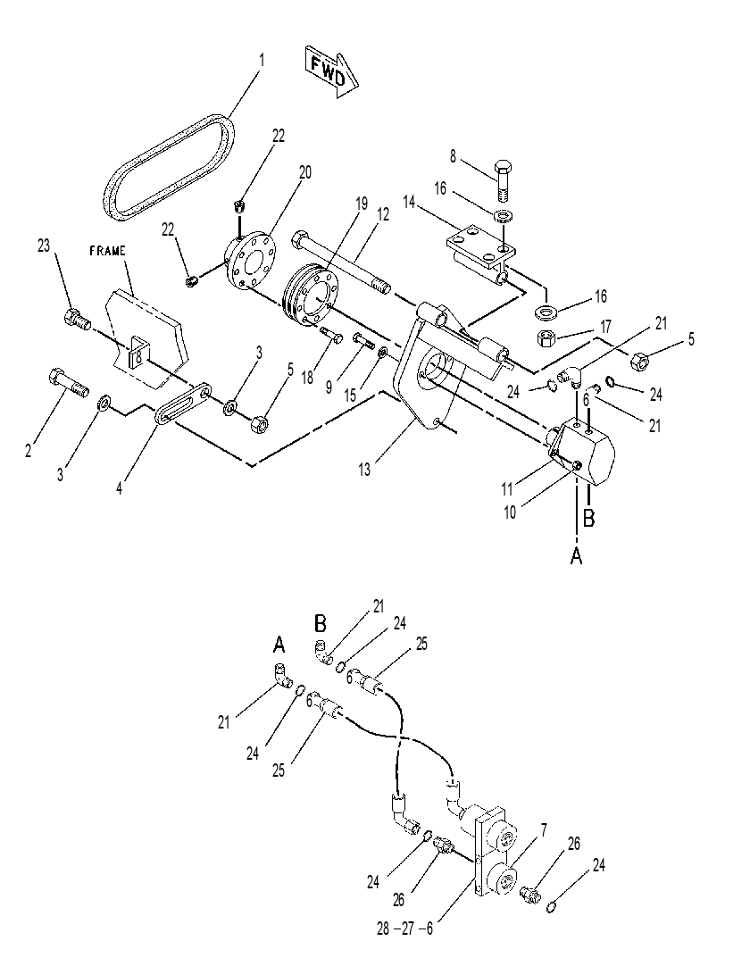 PUMP & MTG GP-GEAR 1265049 CAT