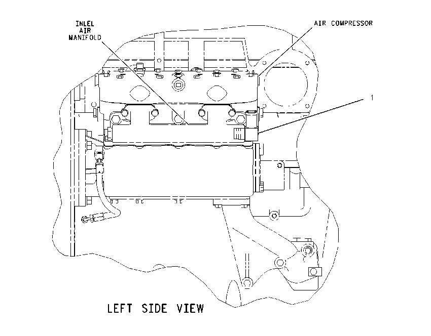 FITTING GP-AIR COMPRESSOR 1664857 CAT