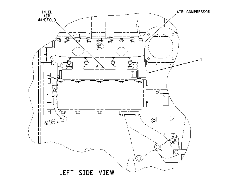FITTING GP-AIR COMPRESSOR 1664858 CAT