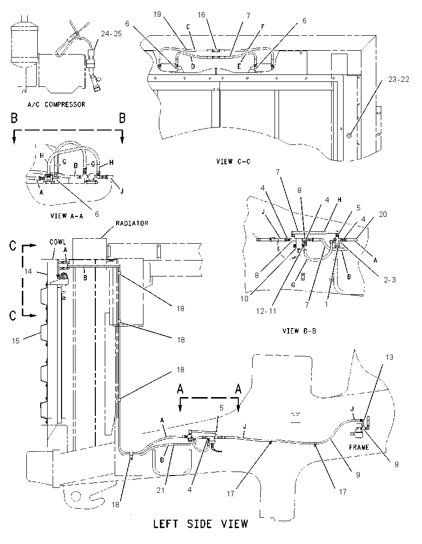 SHUTTER GP-RADIATOR 1322164 CAT