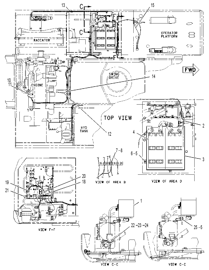 WIRING GP-COLD WEATHER 1628512 CAT