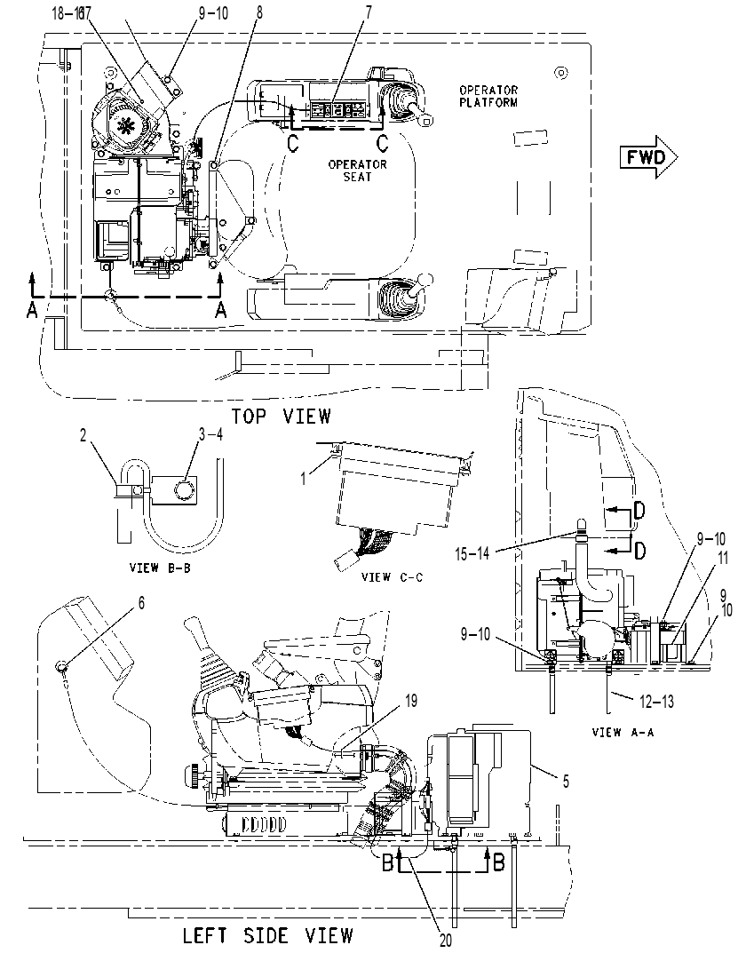 Кондиционер с креплением 1557022 CAT