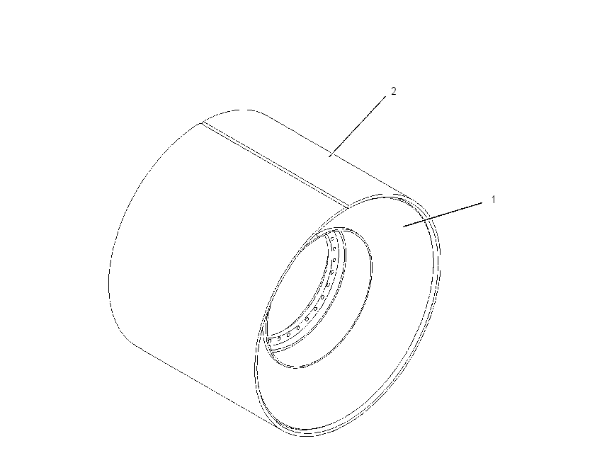 WHEEL AS-COMPACTOR 1496850 CAT