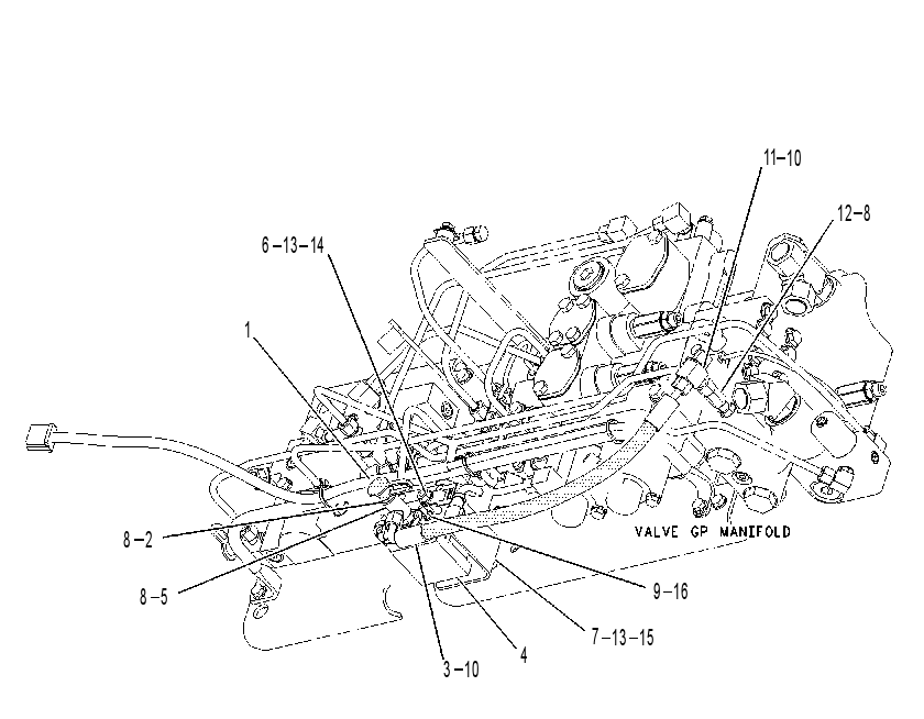 LINES GP-SENSOR 1643035 CAT
