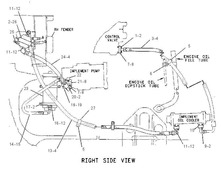 VALVE & LINES GP 7G0132 CAT