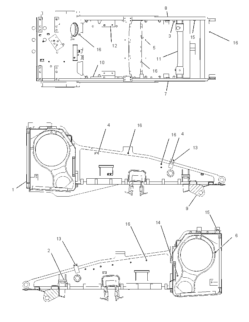 CASE & FRAME AS 1539176 CAT