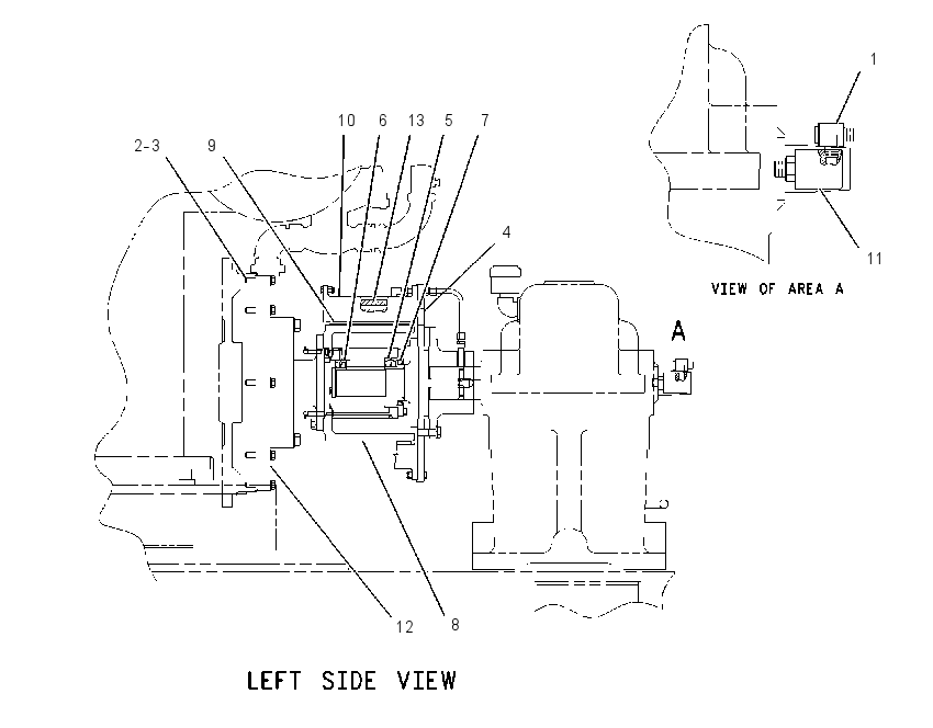 CLUTCH & MOUNTING GP 1136952 CAT