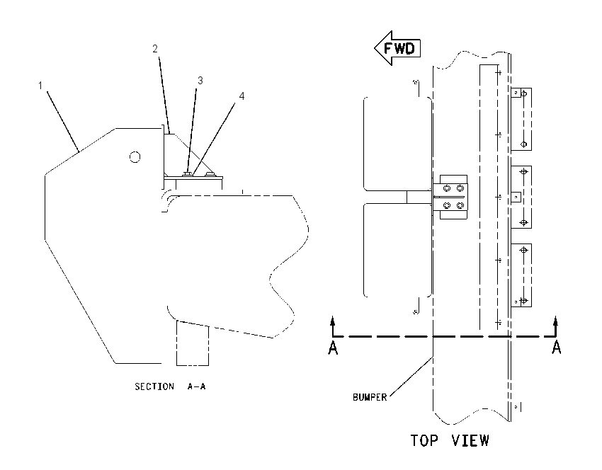 CHOCK GP-WHEEL 1432245 CAT