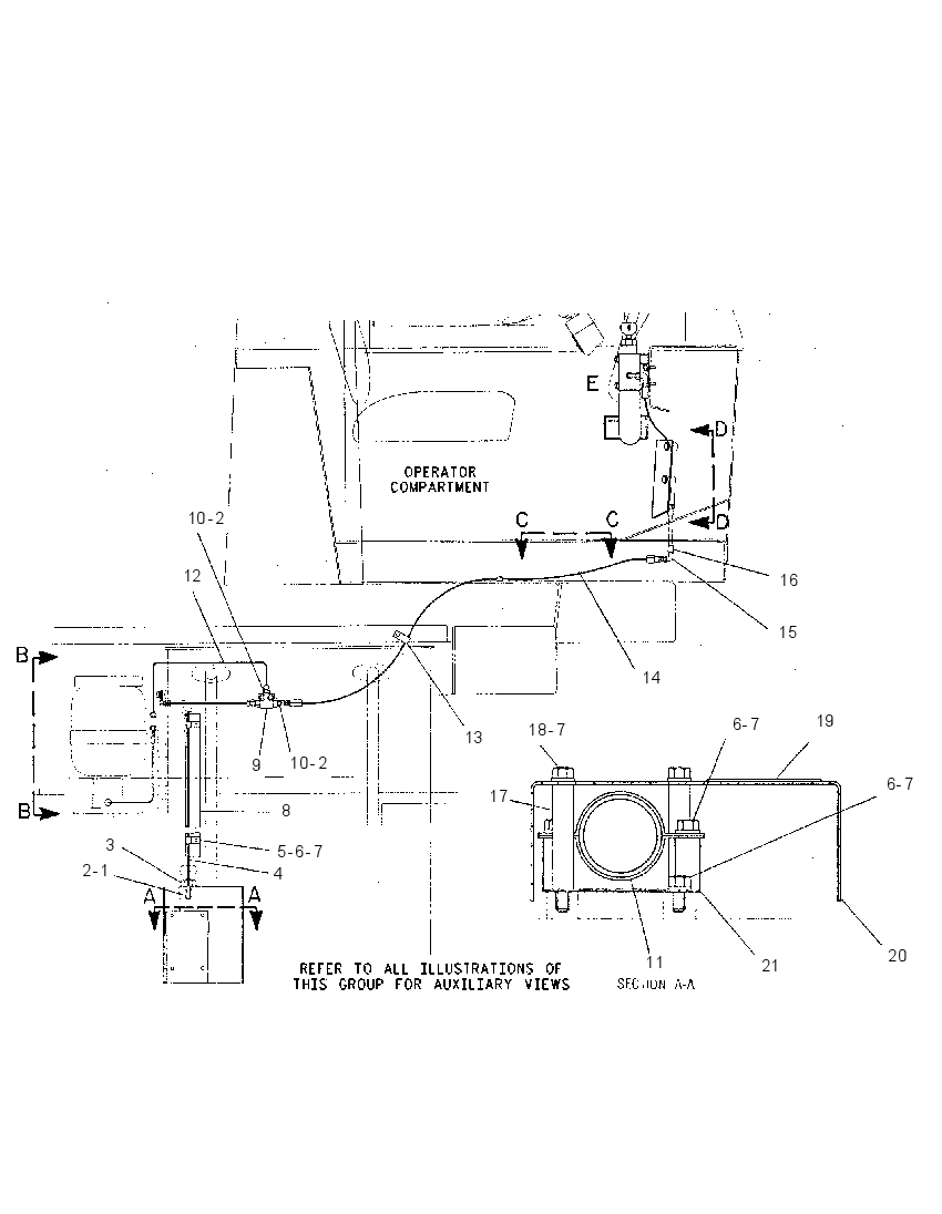 LINES GP-FIRE SUPPRESSION 6W6383 CAT