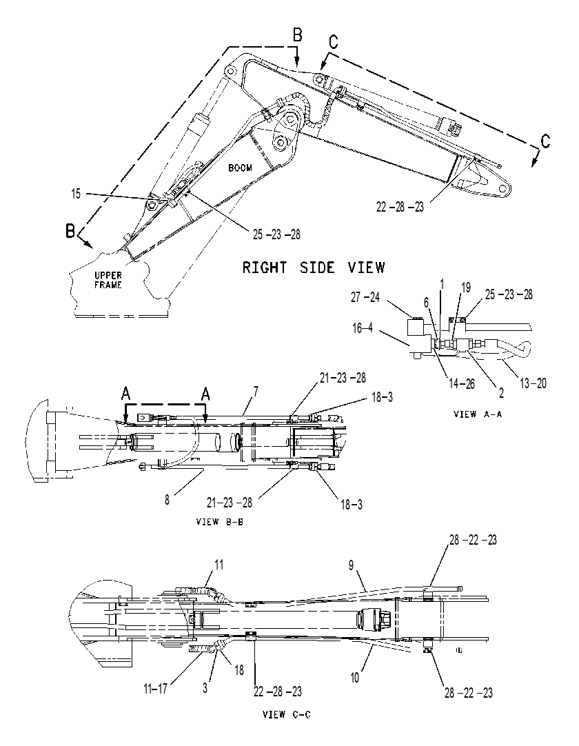 LINES AR-AUXILIARY HYDRAULIC 1564480 CAT