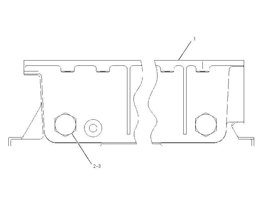 HOUSING GP-AFTERCOOLER 1606740 CAT