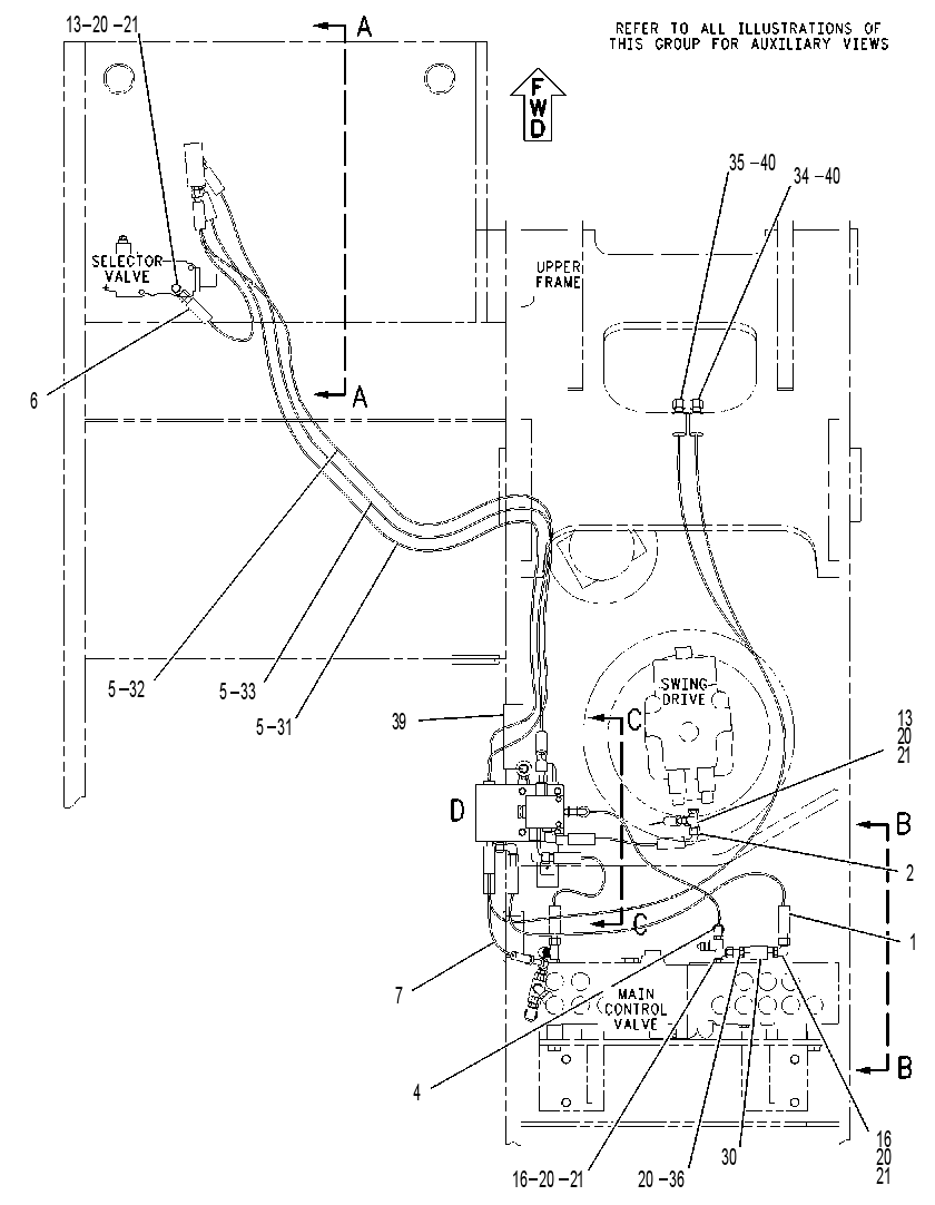 LINES GP-PILOT IMPLEMENT 1593749 CAT