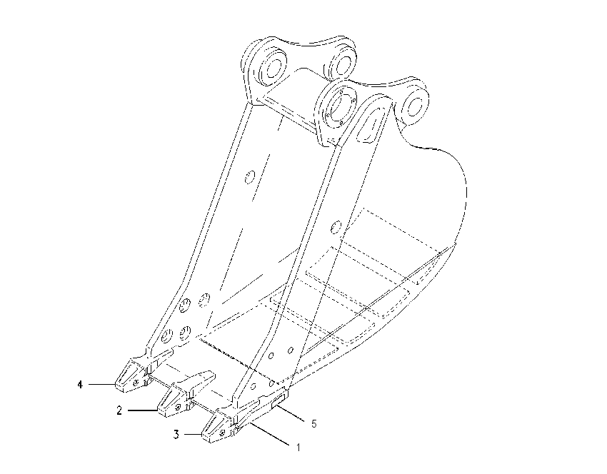 BUCKET AS-MASS EXCAVATOR 1179908 CAT