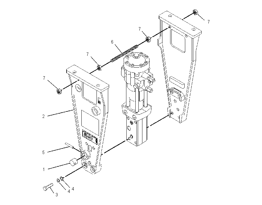 PLATE GP-HAMMER 1520965 CAT