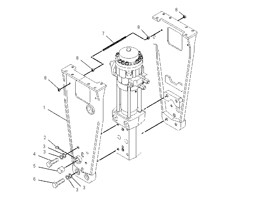 PLATE GP-HAMMER 1303794 CAT