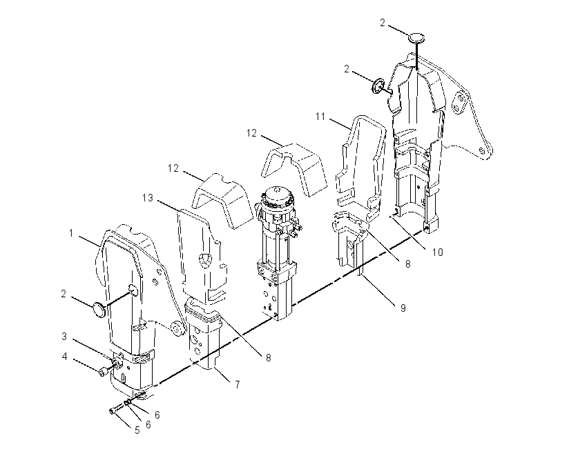 PLATE GP-HAMMER 1249642 CAT