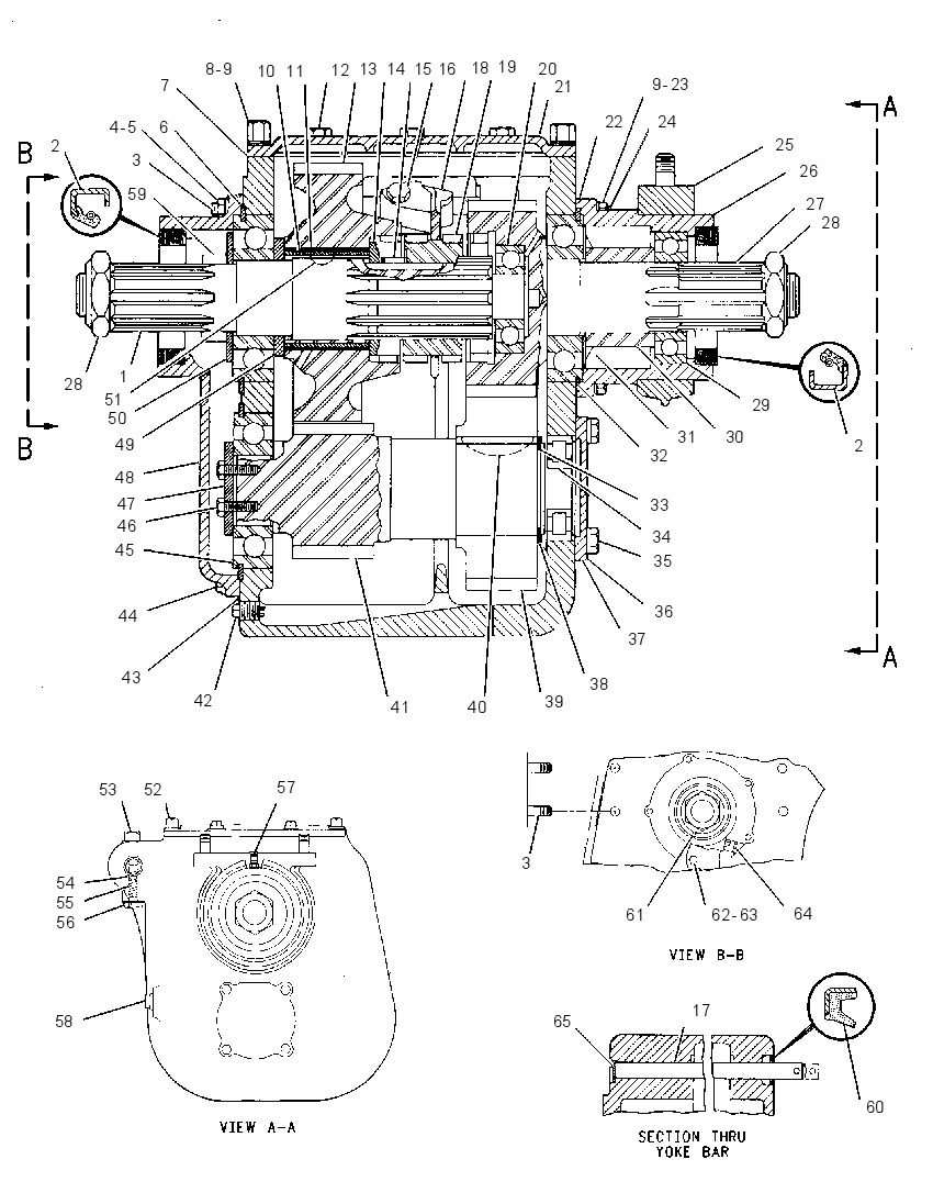 TRANSMISSION GP-ROTOR 0980709 CAT