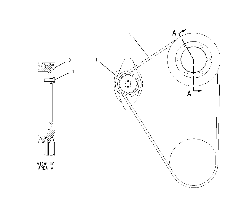 PULLEY GP-FAN & ALT DRIVE 1658096 CAT