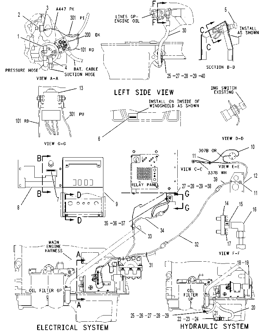 PRELUBRICATION AR-ENGINE 2Z9373 CAT