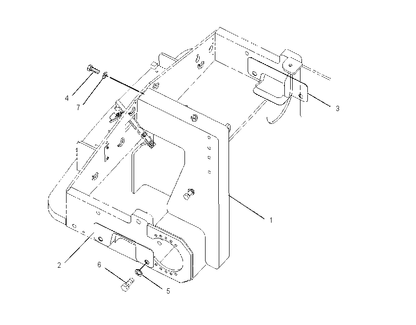 SUPPORT GP-MOTOR 1432817 CAT