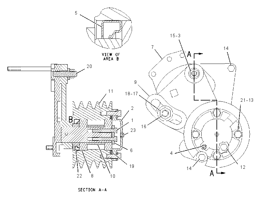 BELT TIGHTENER GP 1556342 CAT