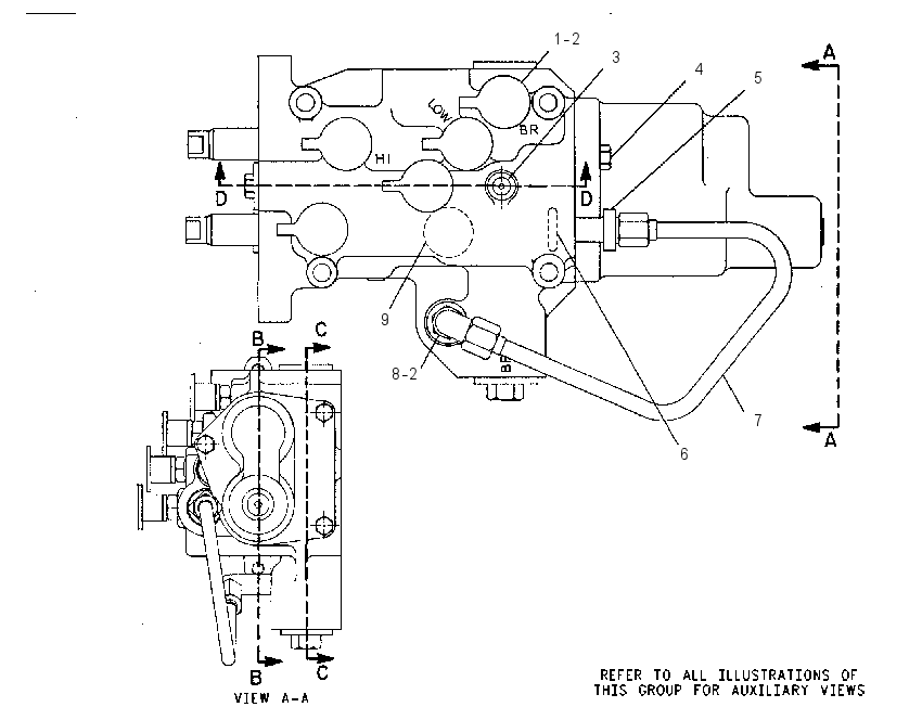 VALVE GP-WINCH CONTROL 3T2352 CAT