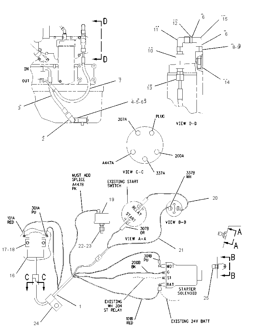 KIT-ENGINE PRELUBRICATION 2Z9301 CAT