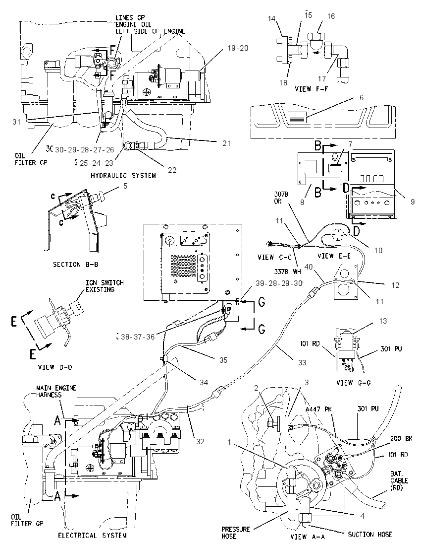 PRELUBRICATION AR-ENGINE 2Z9124 CAT
