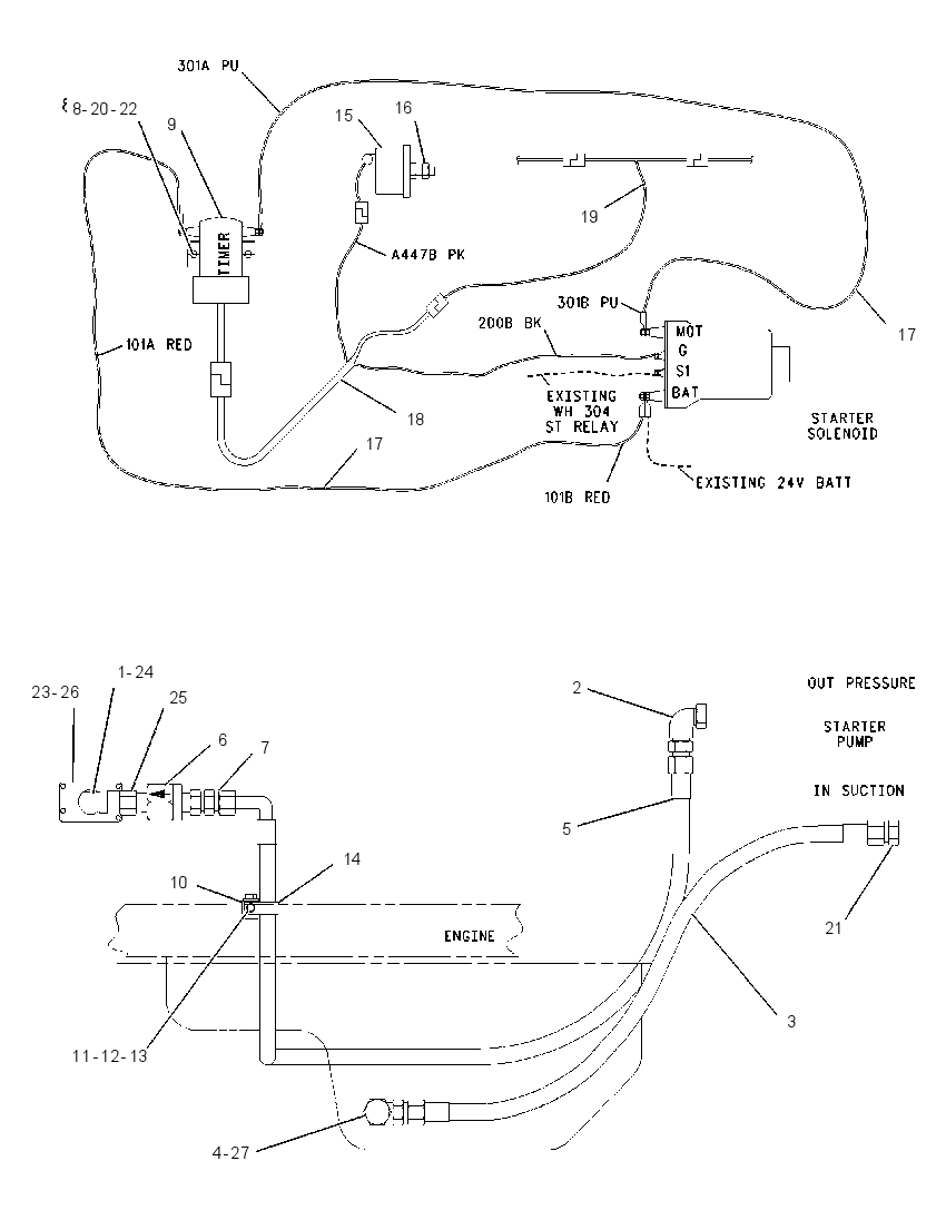 KIT-ENGINE PRELUBRICATION 2Z9697 CAT