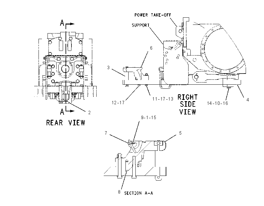 DRAWBAR AR 1612394 CAT