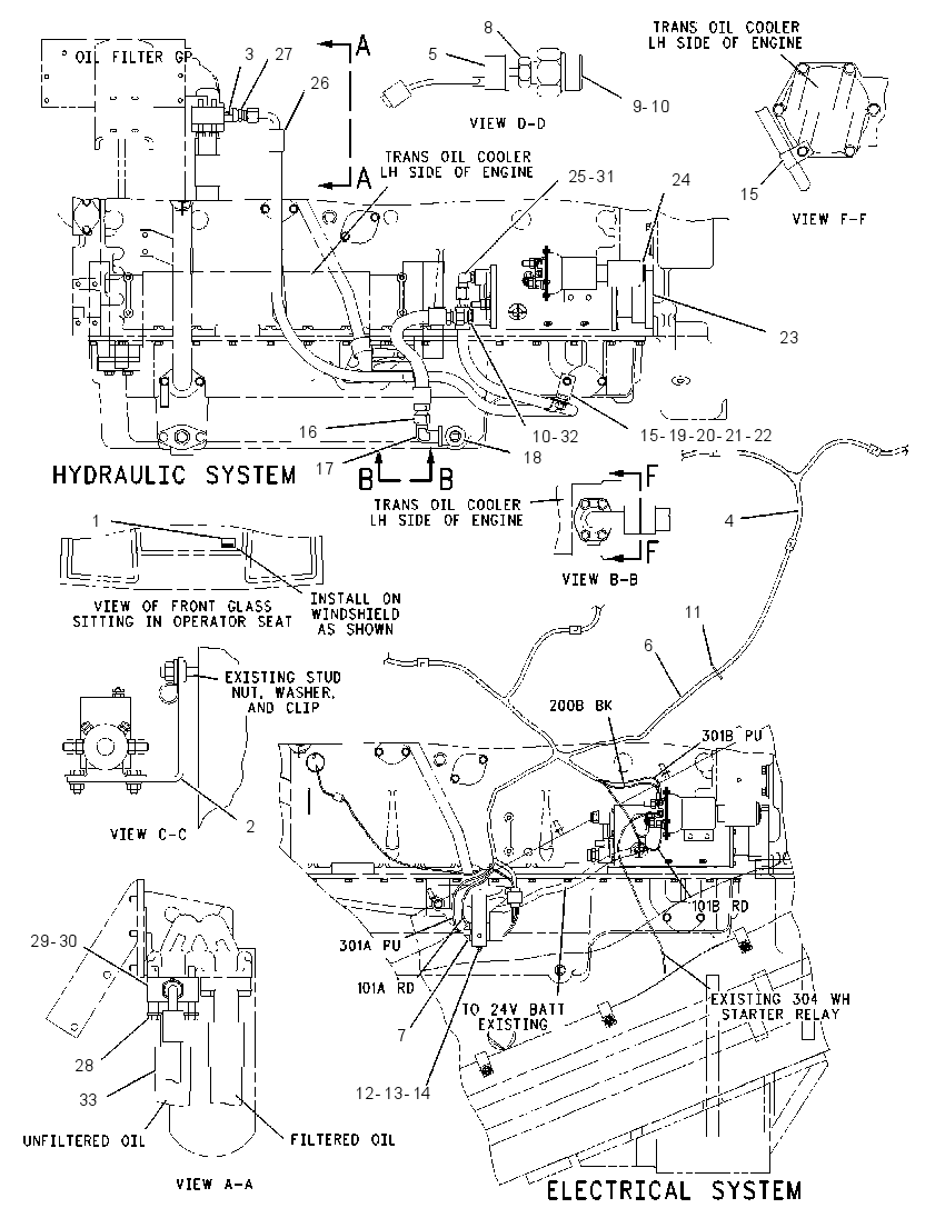 PRELUBRICATION AR-ENGINE 2Z9683 CAT
