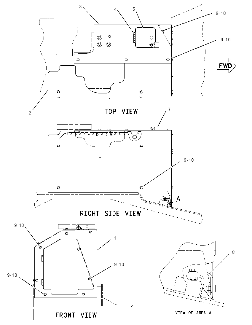 ENCLOSURE GP-HYDRAULIC TANK 1604919 CAT