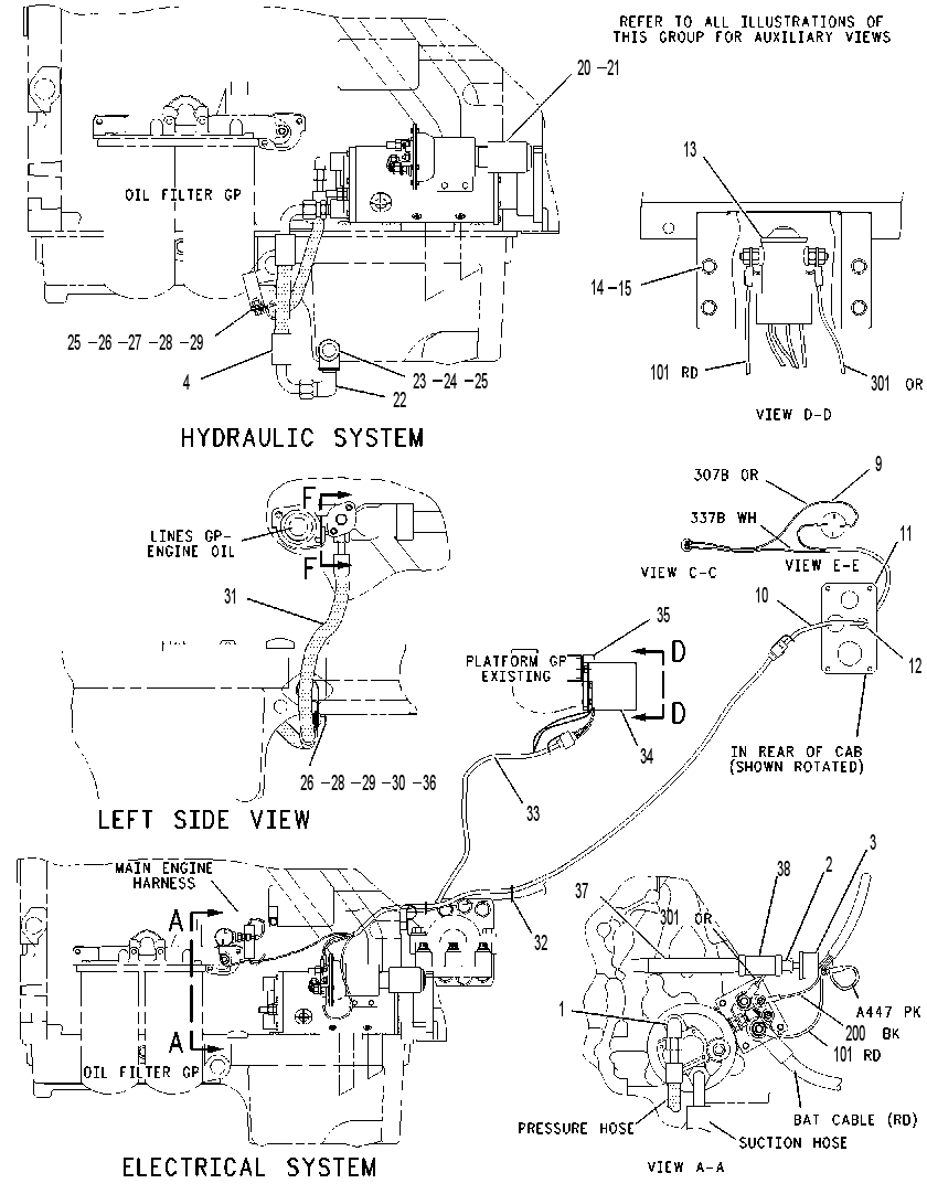 PRELUBRICATION AR-ENGINE 2Z9364 CAT