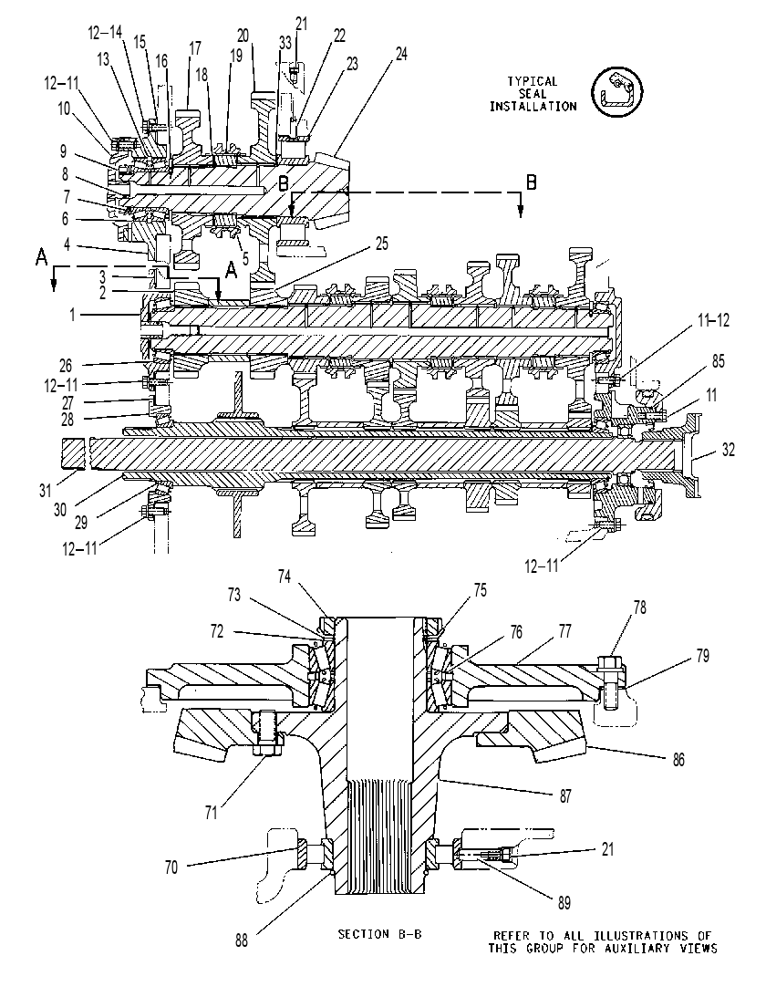 GEAR GP-TRANSMISSION 3T7903 CAT