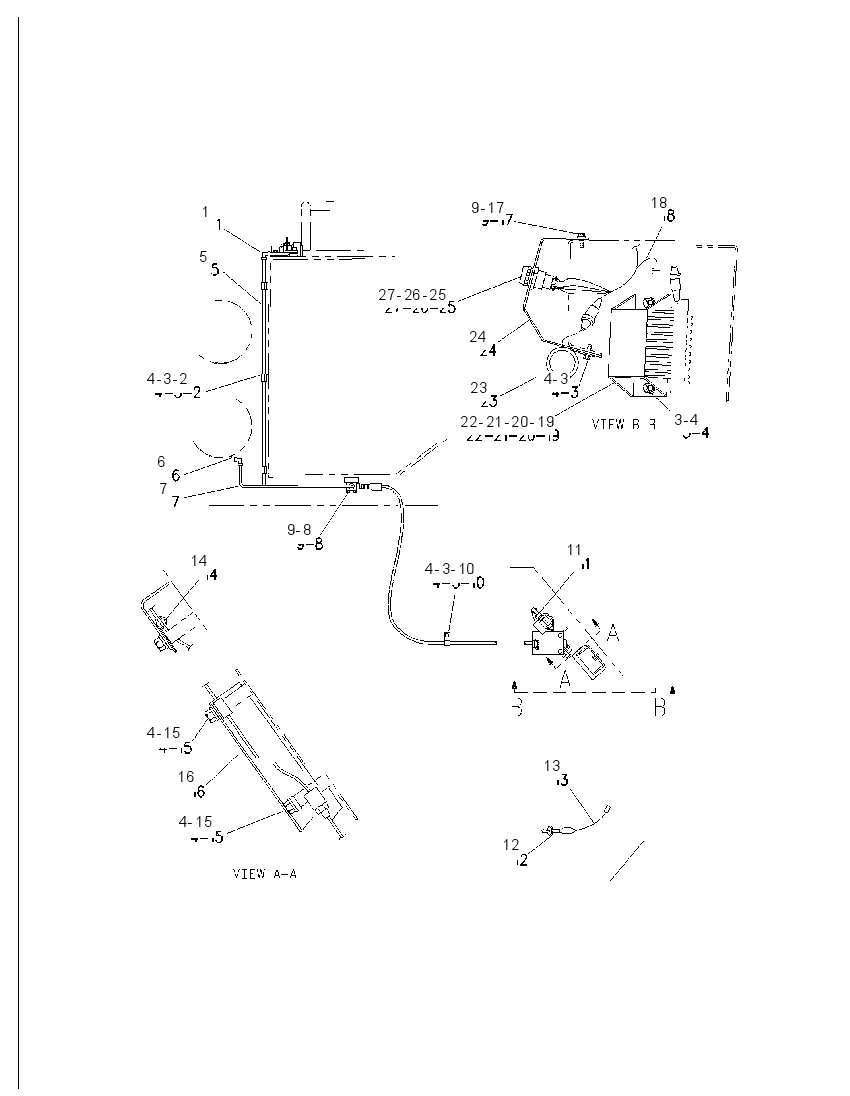 LINES GP-FIRE SUPPRESSION 7V0033 CAT