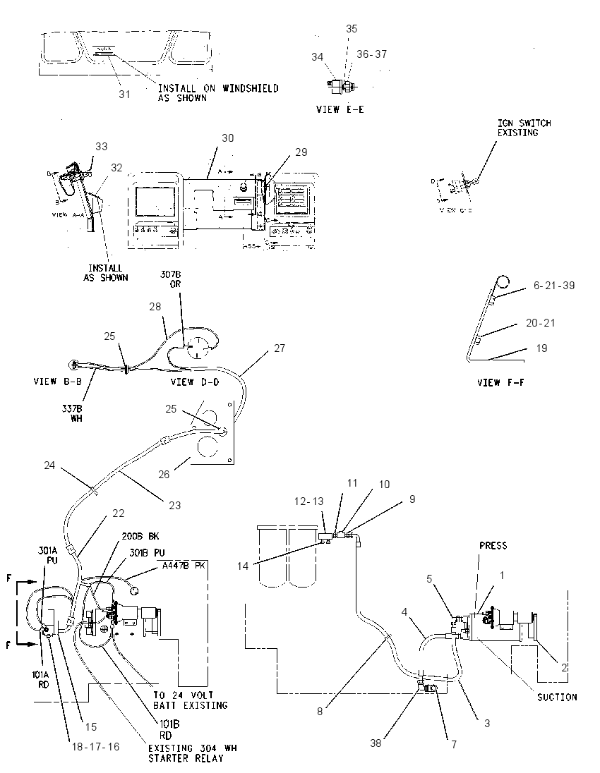 PRELUBRICATION AR-ENGINE 2Z9065 CAT