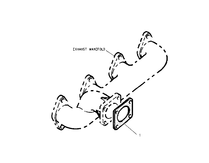 GASKET GP-EXHAUST MANIFOLD 1537919 CAT