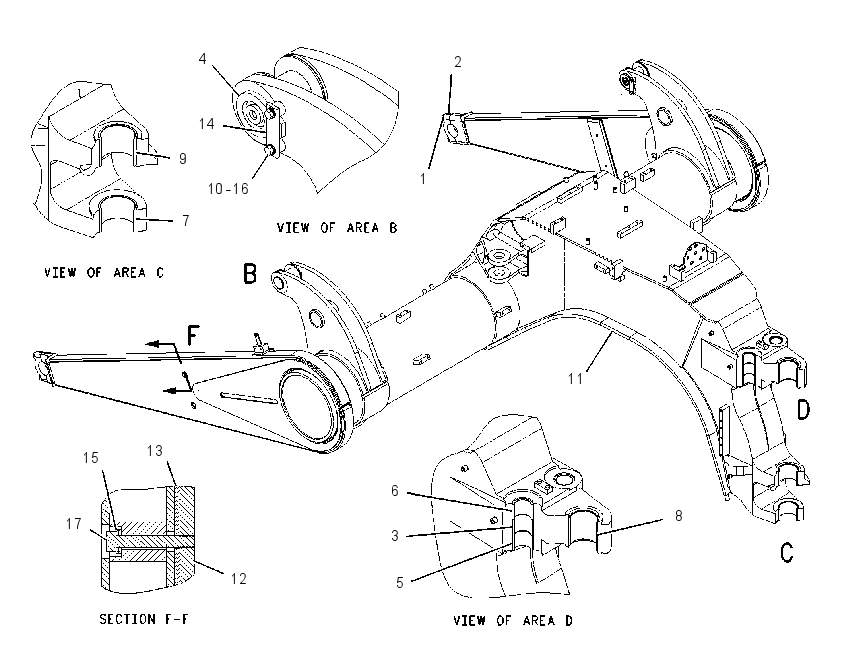 FRAME GP-DRAFT 8I1874 CAT
