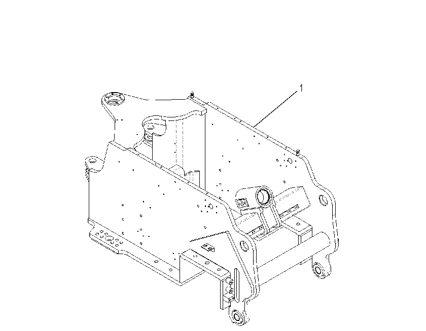 FRAME AS-FRONT 1668118 CAT