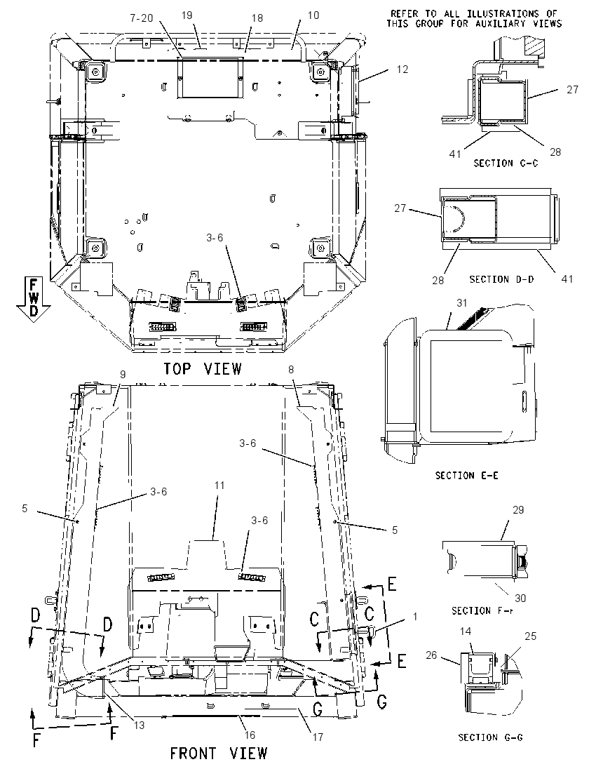 FILTER AND DUCT 1098202 CAT