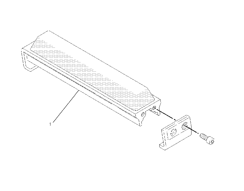 PAD AR-TRACK RUBBER 1304540 CAT