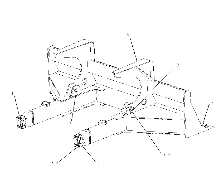 BLADE GP-DECKING 1569278 CAT