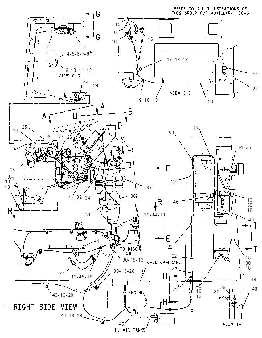 WIRING GP-TRACTOR 1344081 CAT